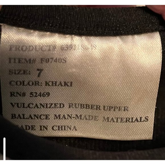 Lewis Clark Muck Shoes Outdoor Vulcanized Rubber Utility Water Boat Garden Sz 7 - Picture 7 of 7